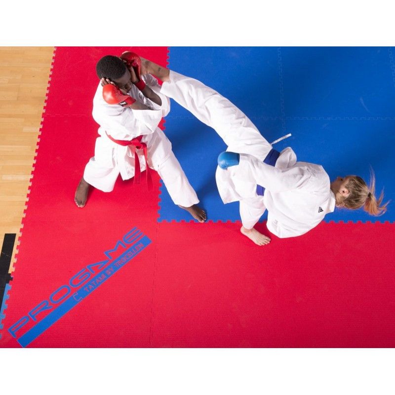 Татамі ProGame WKF Approved від Trocellen для занять карате 20  мм (ластівчин хвіст), 1 х 1 м