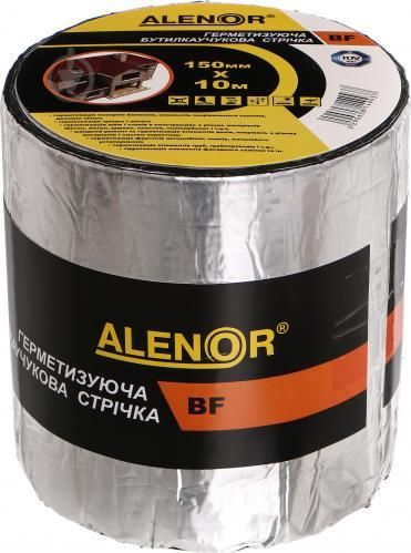Стрічка герметизуюча Alenor BF 150  мм х 10 м бутилкаучукова фольгована
