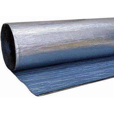 Шумоізоляція фольгований каучук з клеєм 8  мм