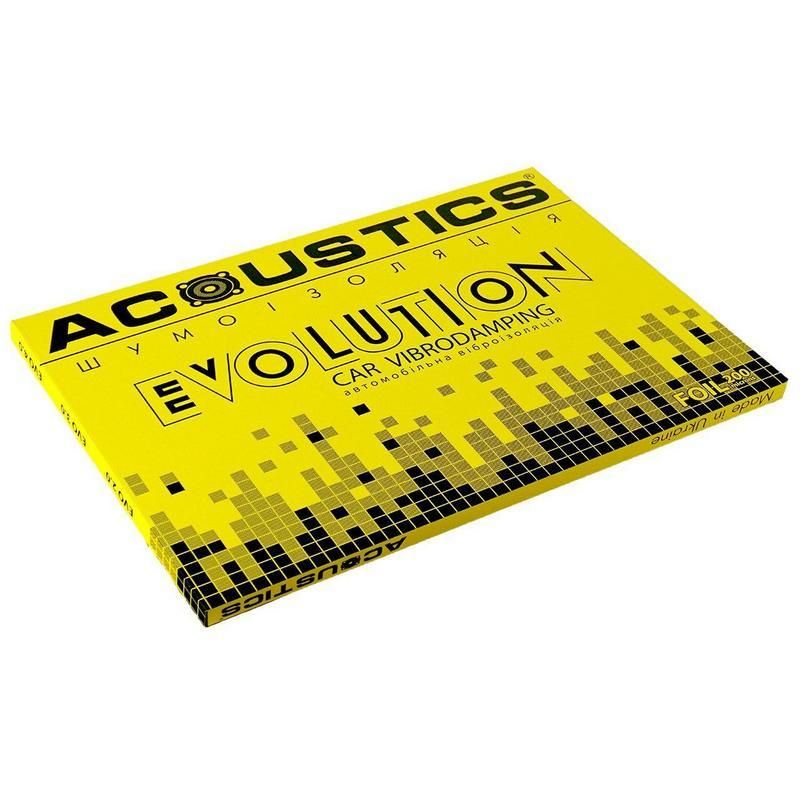 Віброізоляція для автотюнингу Acoustics Evolution