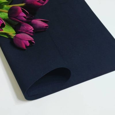 Фоаміран 1 мм, лист 50 х 50 см, чорний