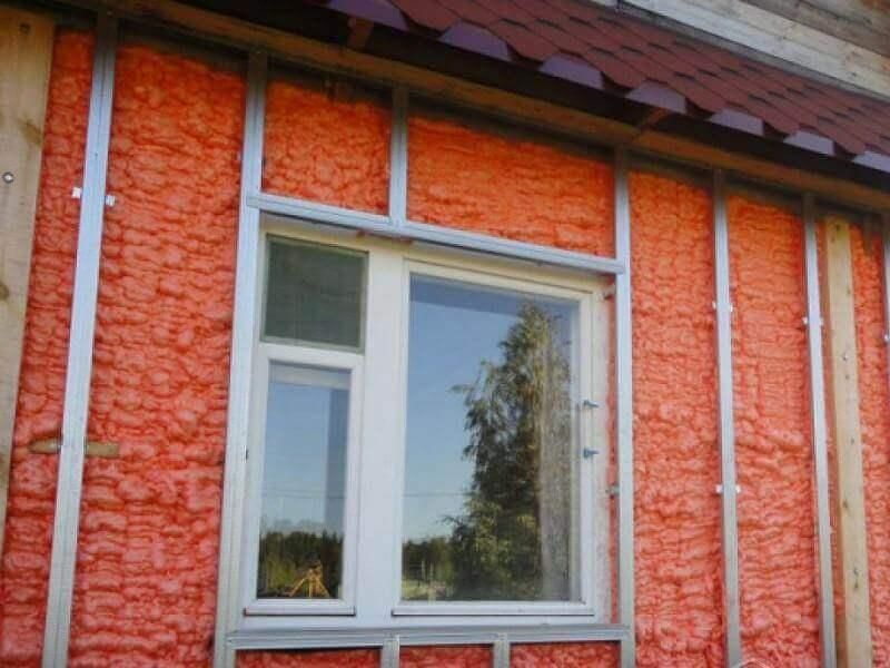 Напилюваний поліуретановий утеплювач Polynor (Полинор) з насадкою для стін 1000 мл