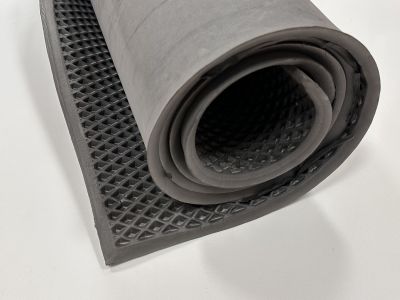 Матеріал для виготовлення автоковриків Сірий ромб 250х145 см